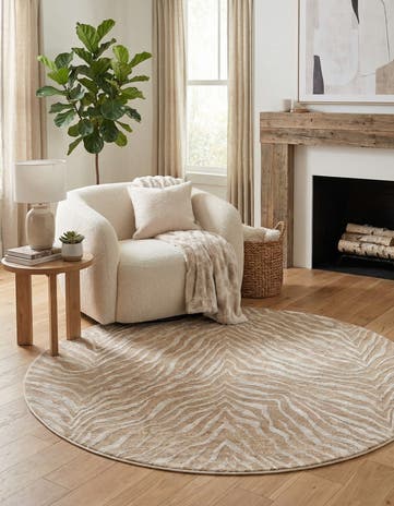 6' x 6' Finsbury Round Rug