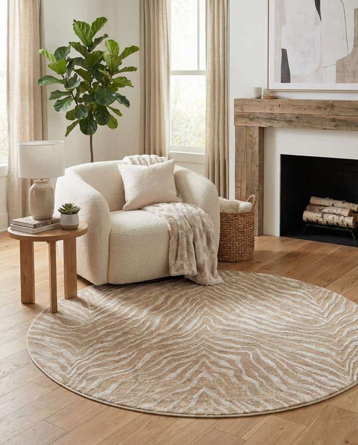 6' x 6' Finsbury Round Rug