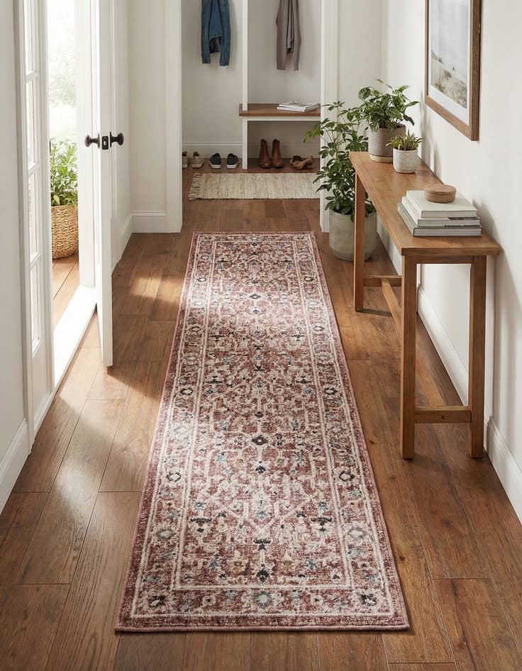 Detail image of 2' x 8' Eco Traditional Runner Rug