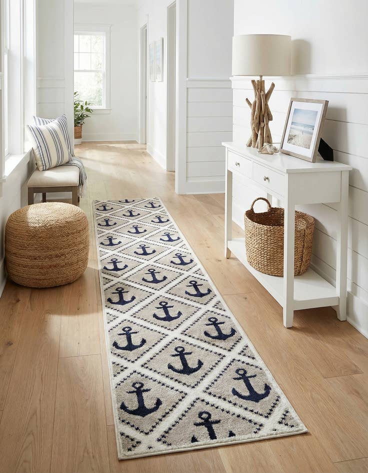 Detail image of 2' 7 x 12' 6 Metropolis Runner Rug