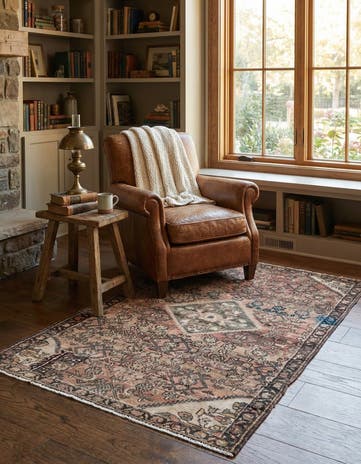 3' 1 x 5' 7 Hand Knotted Ultra Vintage Persian Wool Rug