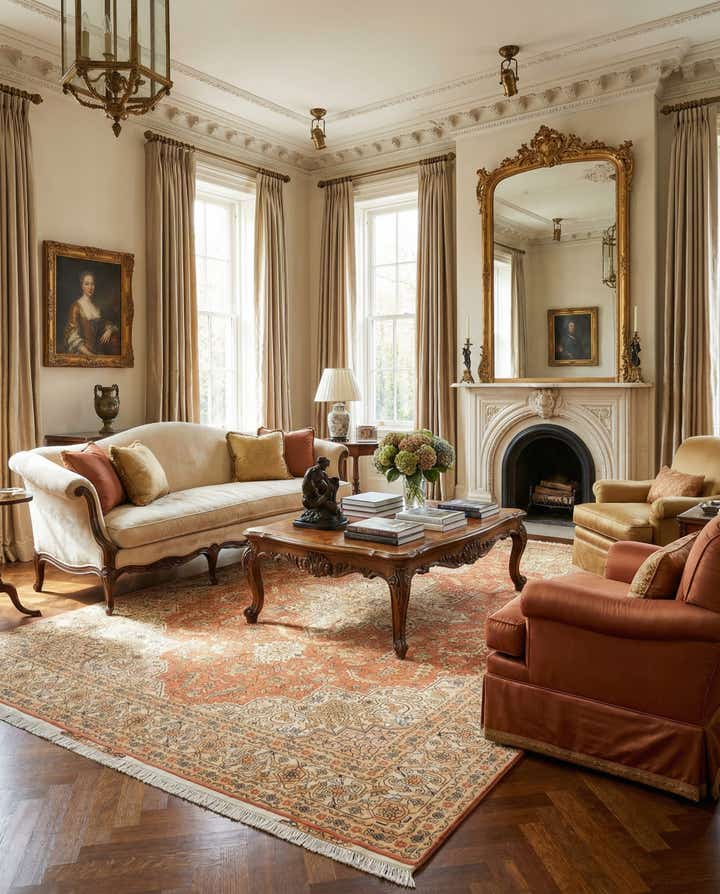 6' 8 x 10' 6 Tabriz Rug