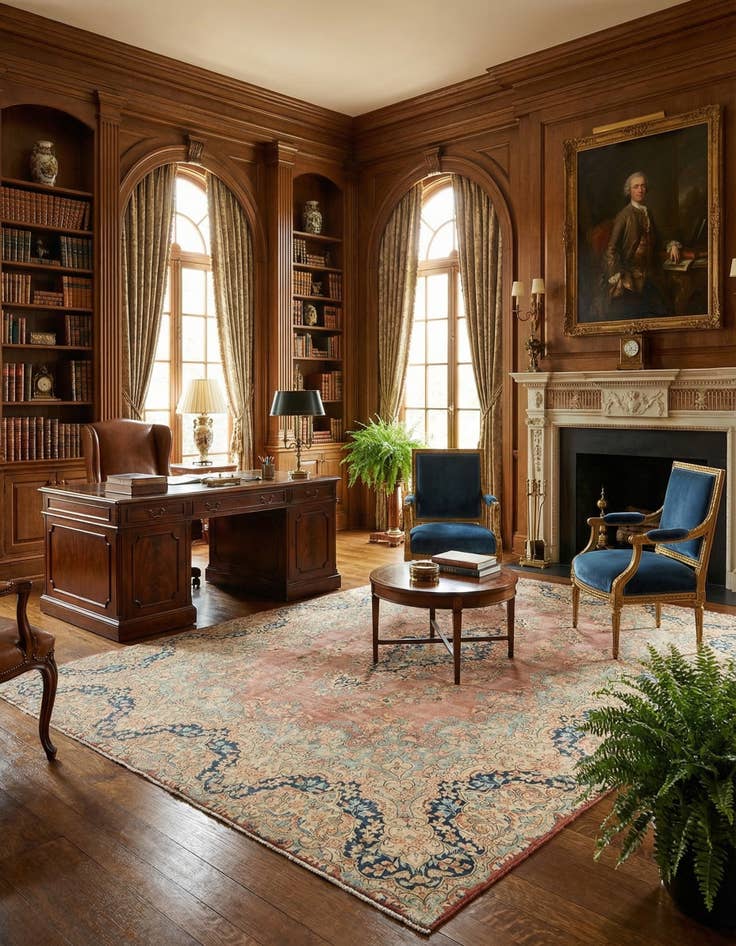 Detail image of 10' 3 x 13' 10 Vintage Royal Rug