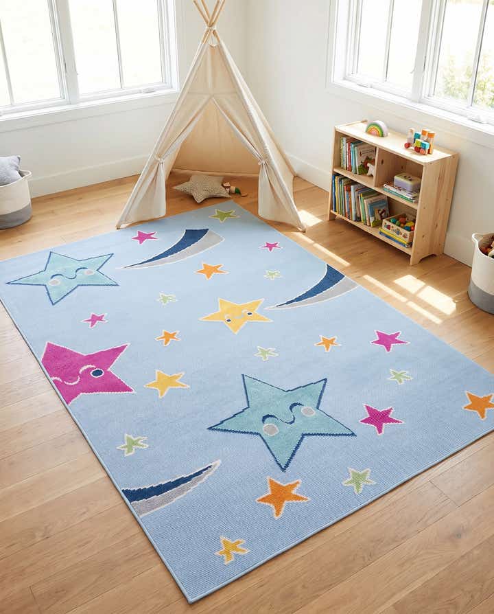5' 3 x 7' 7 Easy-Clean Indoor / Outdoor Rug