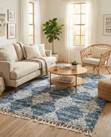  4' x 6' Serenity Shag Rug