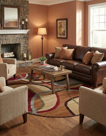 Cafe Oval Rug