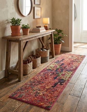 2' x 8' Washable Haerfest Runner Rug