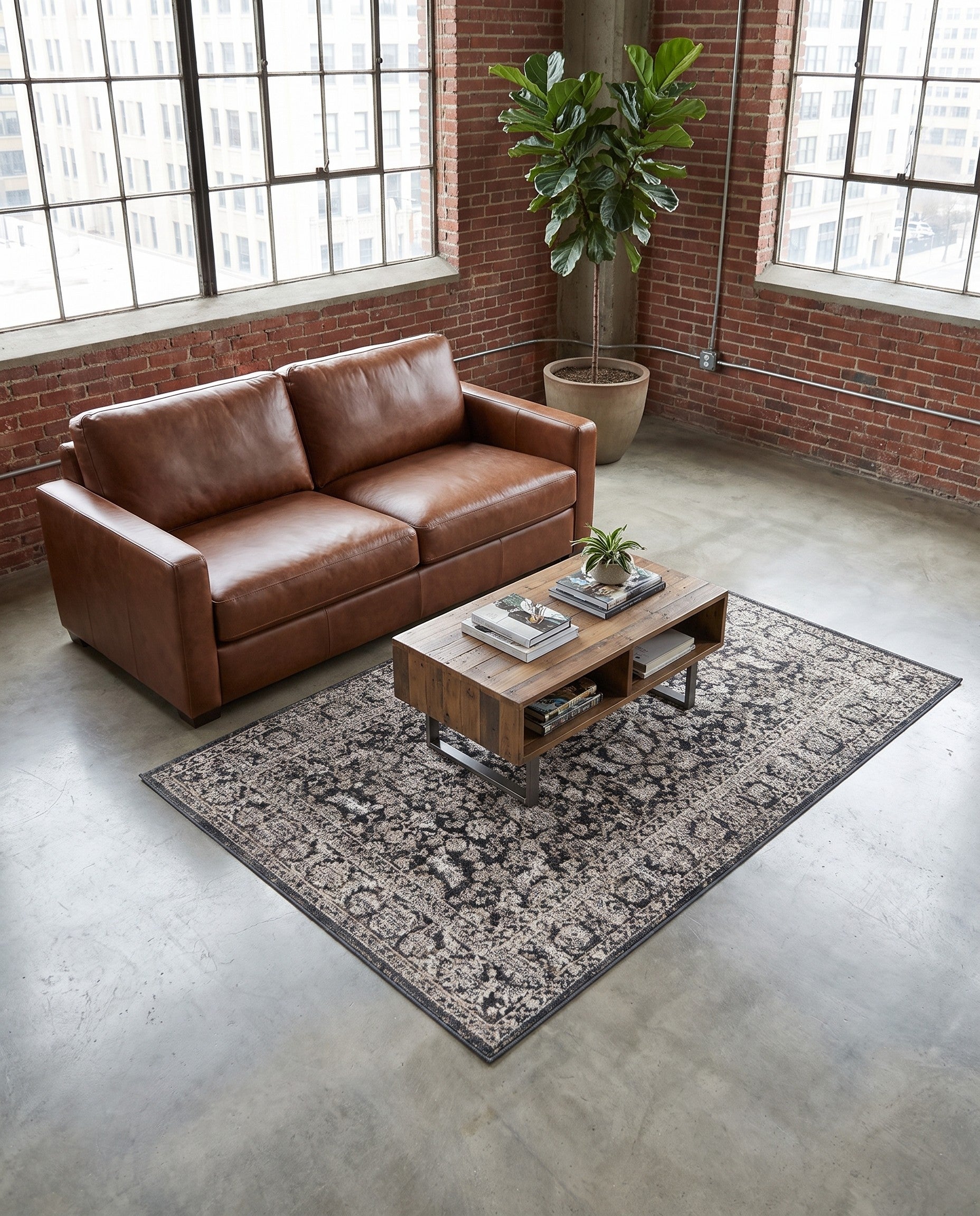 4' x 6' Uptown Central Park Rug