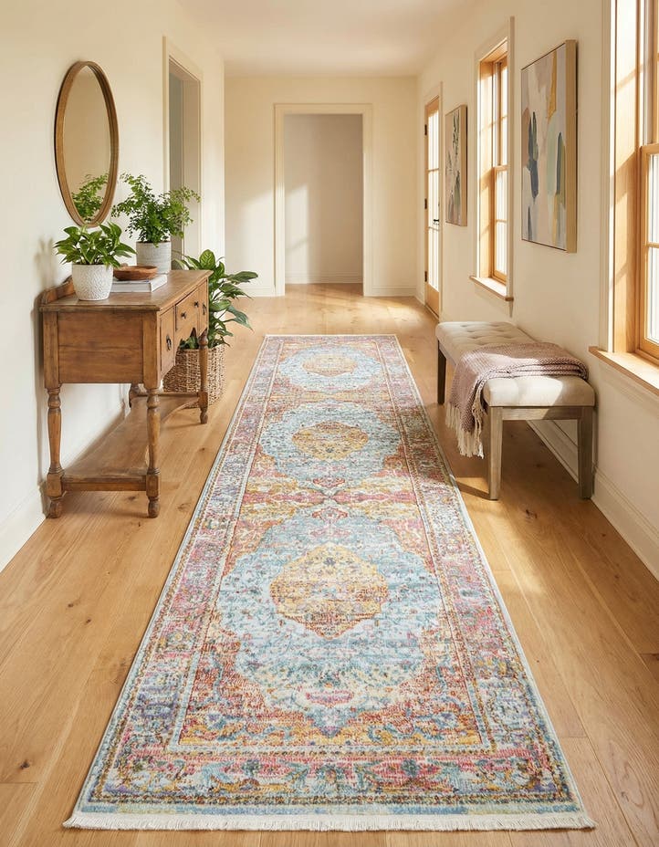 2' 7 x 10' Santiago Runner Rug