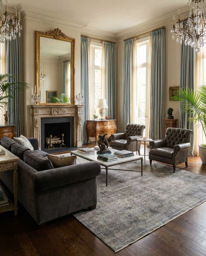 9' 11 x 13' Vintage Royal Wool Rug