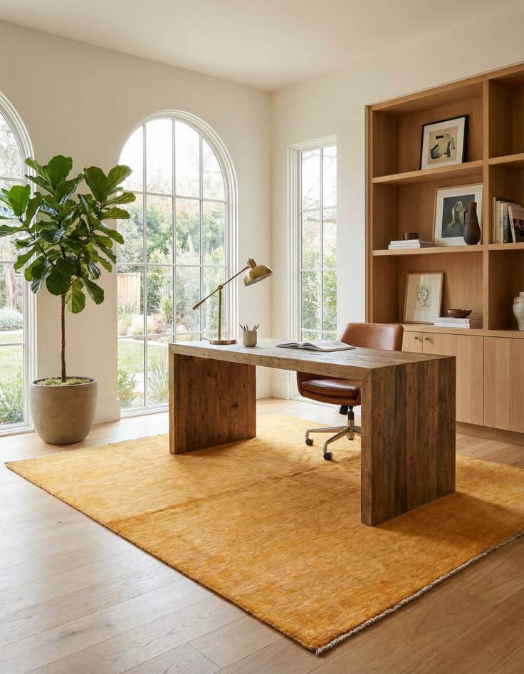 Detail image of 6' 8 x 8' 3  Hand Woven Kashkuli Gabbeh Wool Rug