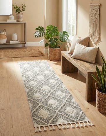2' x 8' Boho Runner Rug