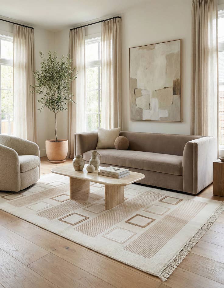 Detail image of 4' 1 x 6' 3 Darya Rug