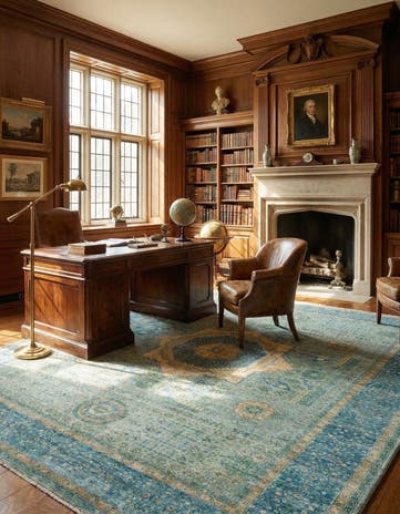 8' 10 x 11' 7 Hand Knotted Amina Rug