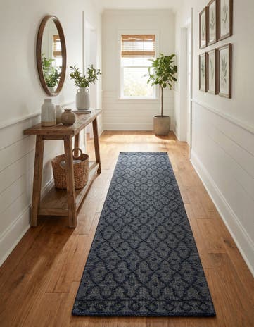 2' 7 x 13' 11 Hand Woven Larsa Jute Runner Rug