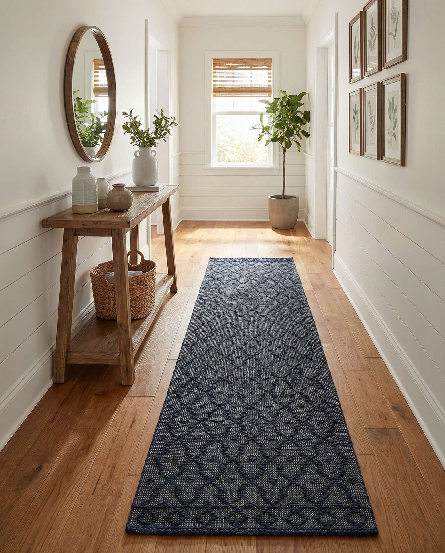 2' 7 x 13' 11 Hand Woven Larsa Jute Runner Rug