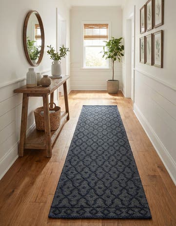 2' 7 x 13' 11 Hand Woven Larsa Jute Runner Rug