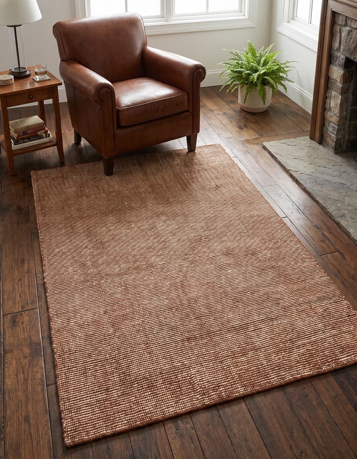 4' 1 x 6' 1 Hand Woven Jill Zarin English Mano...