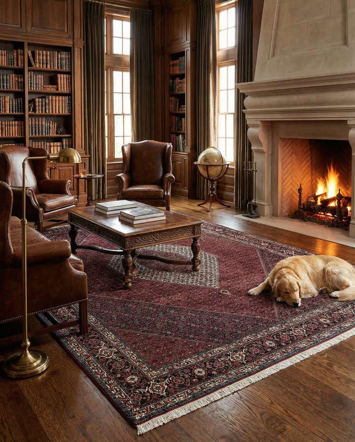 8' 5 x 12' Bidjar Wool Rug