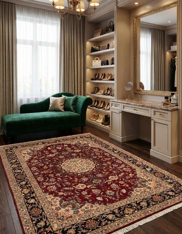 4' 11 x 6' 11 Tabriz Rug