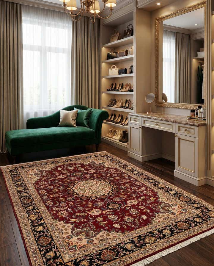 4' 11 x 6' 11 Tabriz Rug