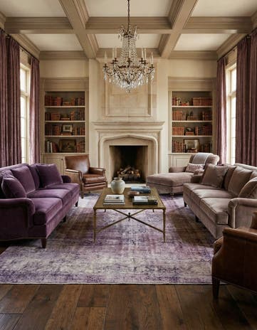9' 10 x 13' 10 Vintage Royal Wool Rug