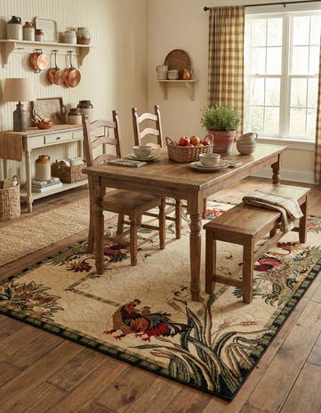 6' x 9' Country Rug