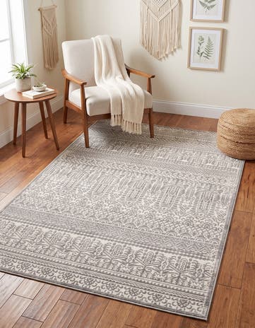 Jill Zarin Gray Uptown Cloisters Rug