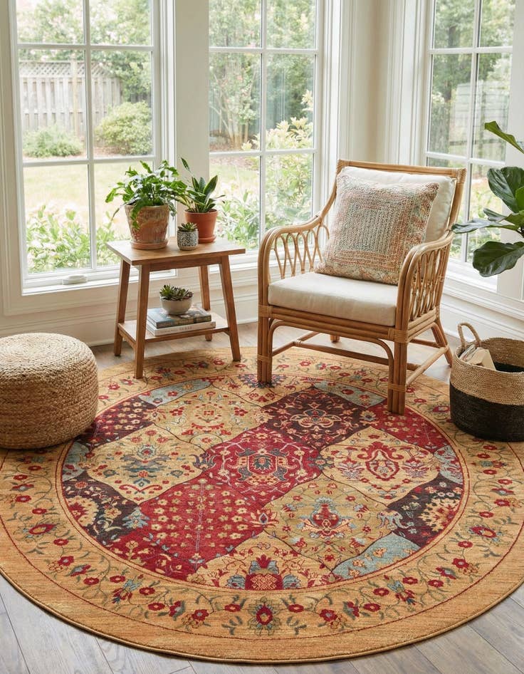 Detail image of 8' x 8' Kensington Round Rug