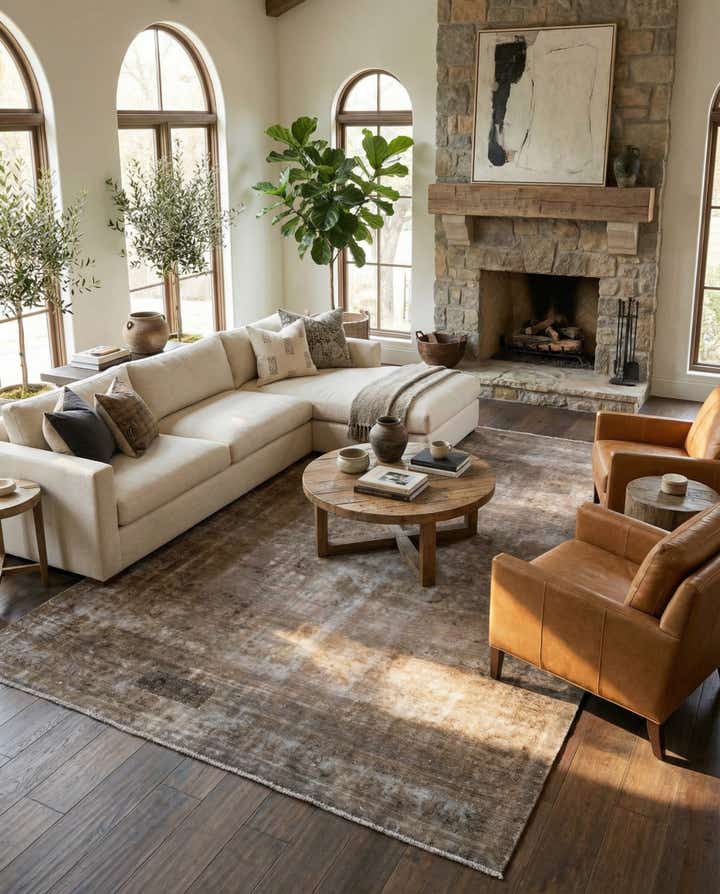 7' 8 x 11' 2 Hand Knotted Ultra Vintage Persian Wool Rug