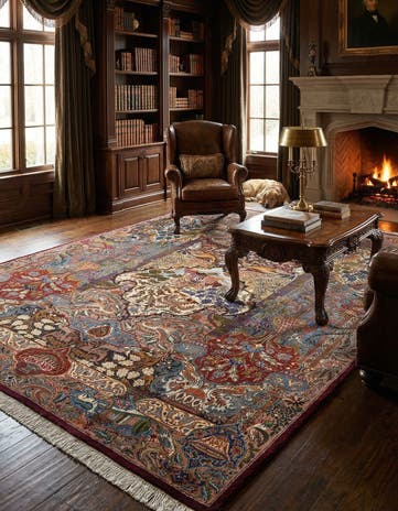 9' 10 x 12' 10 Kashmar Wool Rug