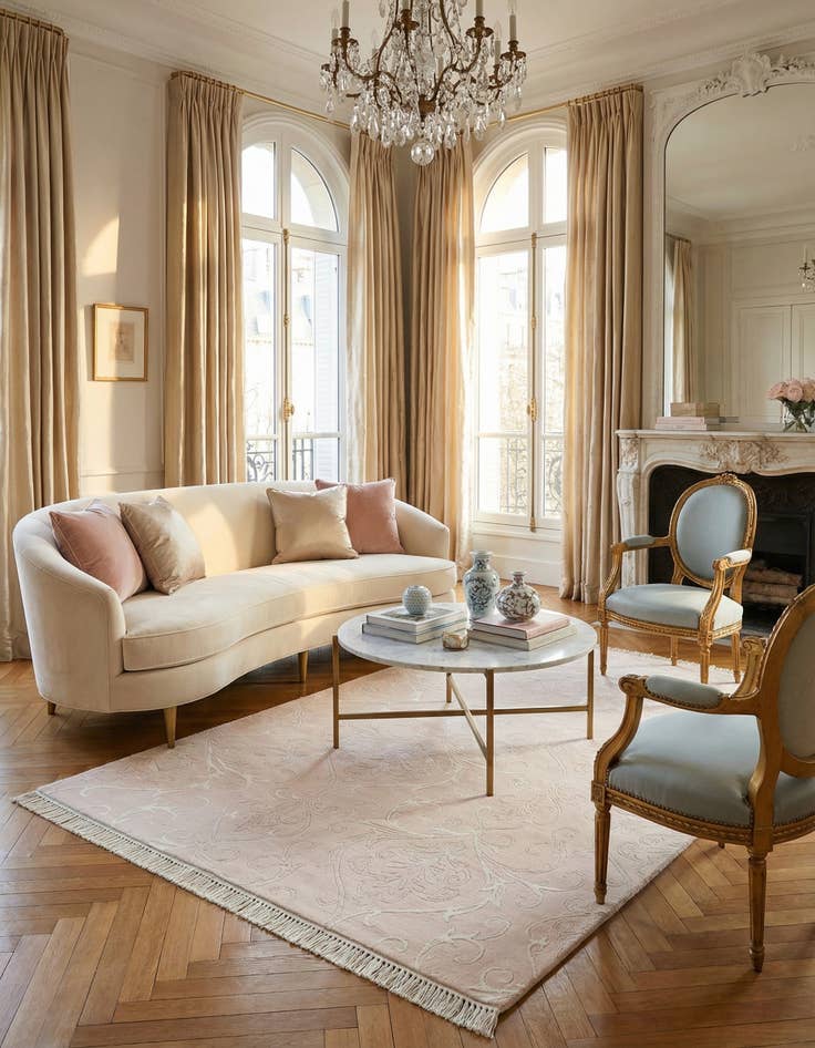 Detail image of 4' 3 x 6' 1 Darya Rug