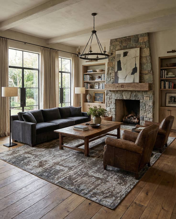 Detail image of 9' 2 x 12' 2 Hand Knotted Ultra Vintage Persian Wool Rug