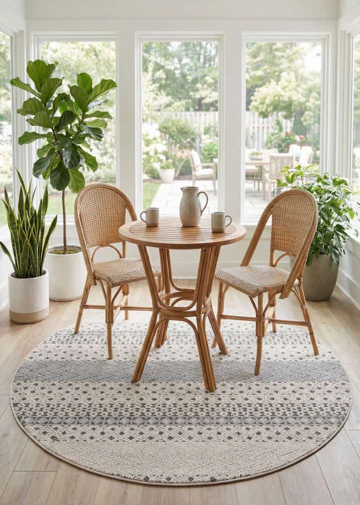 7' x 7' Arlo Round Rug