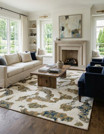 7' 6 x 11' Hand Knotted Ultra Vintage Persian Wool Rug