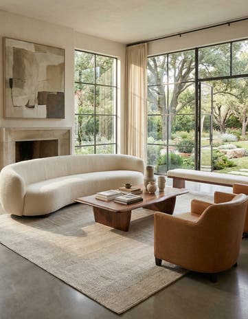 9' 1 x 12' 2 Kamla Wool Rug