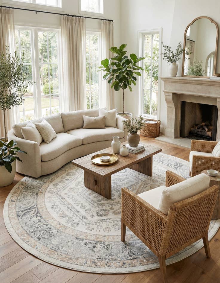 Detail image of 10' x 10' Aurelia Round Rug