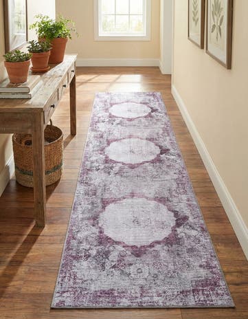 2' 7 x 10' Washable Yara Runner Rug