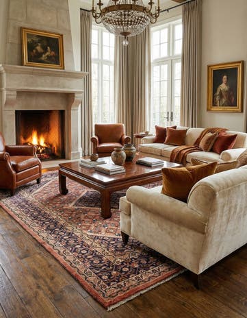 6' 9 x 10' 1 Hamedan Wool Rug