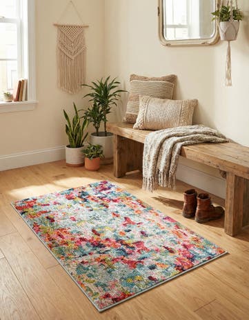 2' x 3' Washable Theia Rug