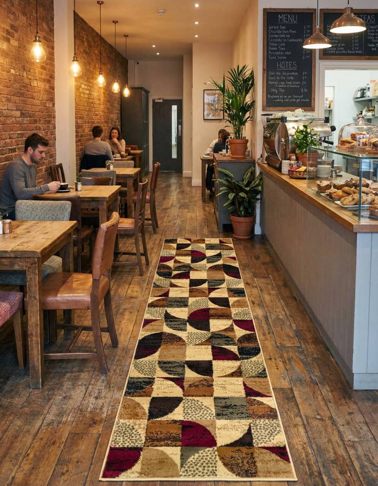 Detail image of 2' x 8' Cafe Runner Rug