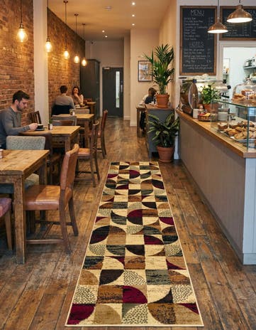 2' x 8' Cafe Runner Rug