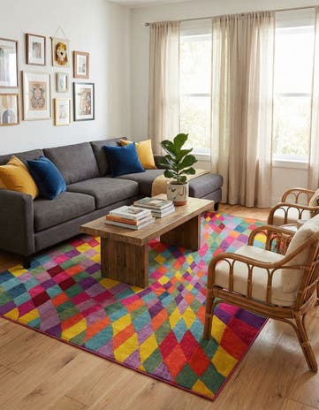 Washable Hyacinth Rug