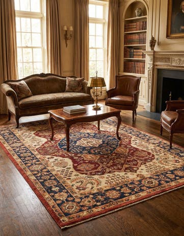 5' 6 x 8' 1 Hand Knotted Ariana Ziegler Rug