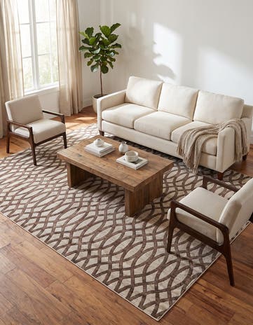 Brown Nepal Rug