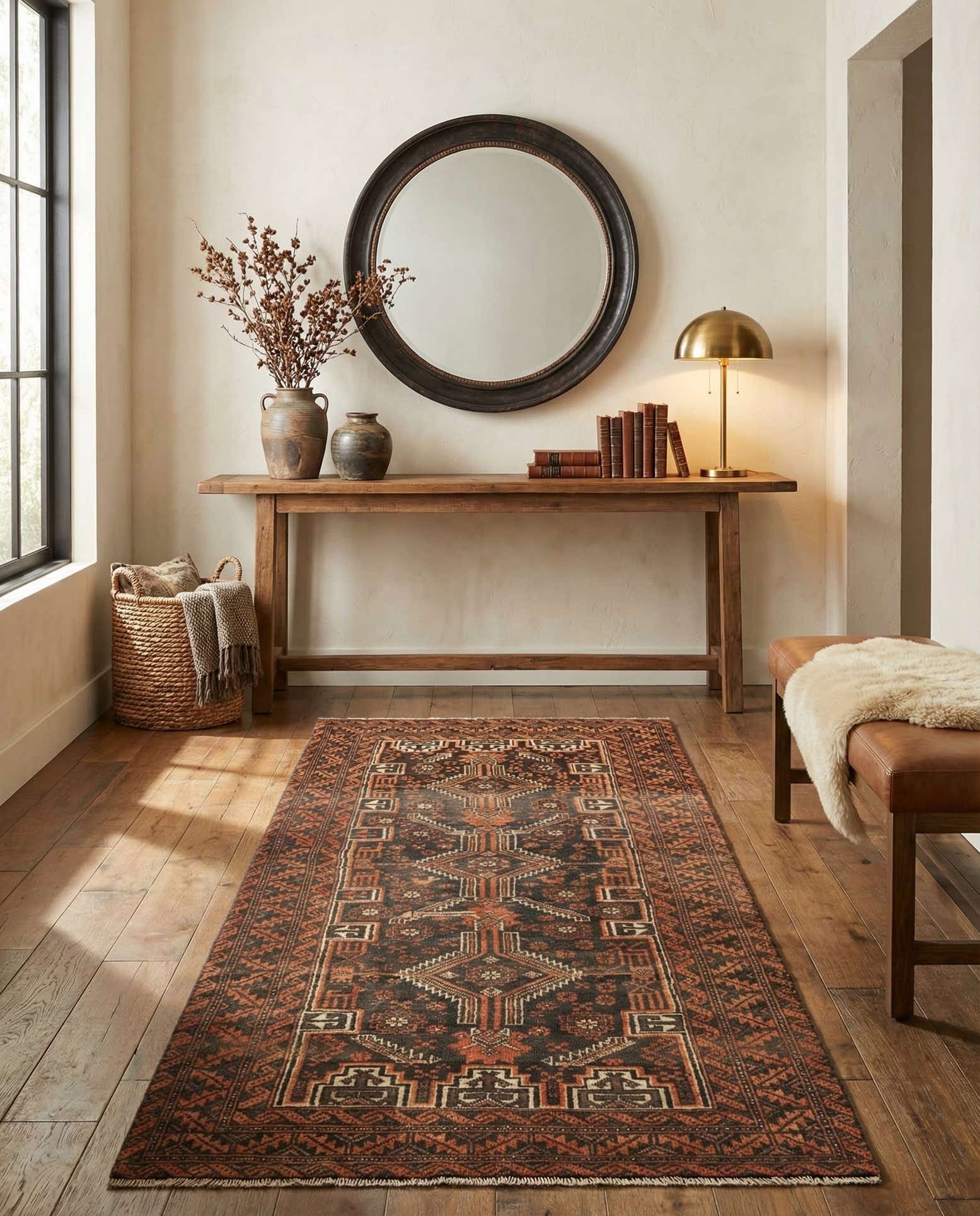 2' 9 x 6' Hamedan Rug