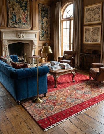 8' 2 x 9' 7 Hand Knotted Ariana Ziegler Oriental Rug