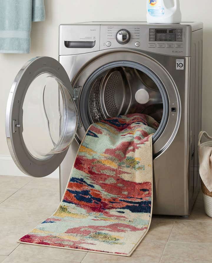 2' 7 x 12' Washable Casablanca Runner Rug