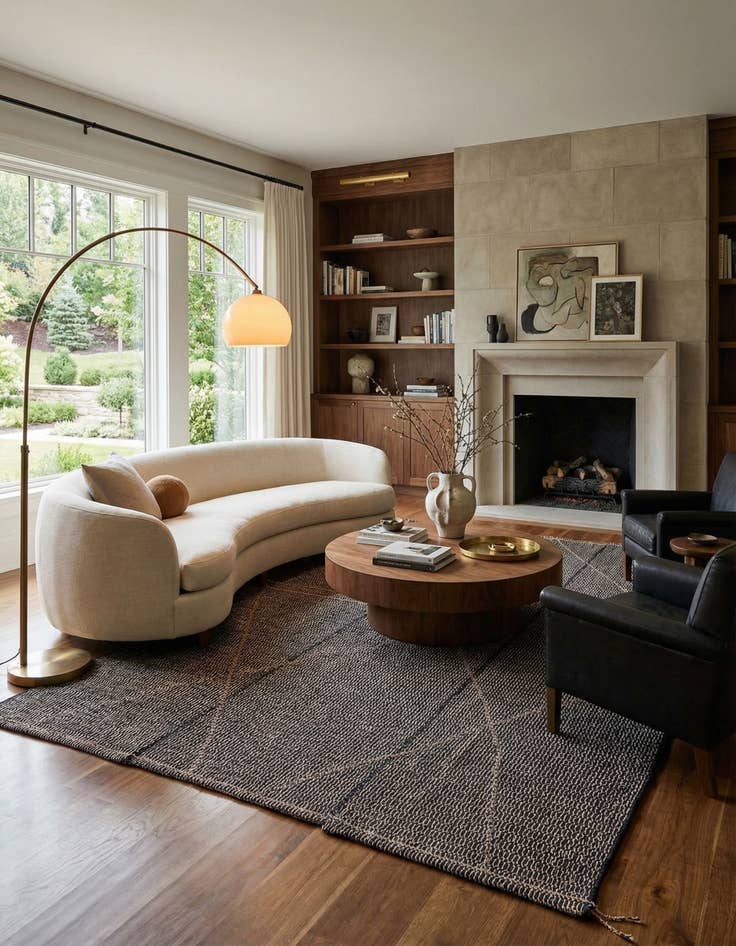 Detail image of  9' 10 x 14' 5  Hand Knotted Darya Wool Rug