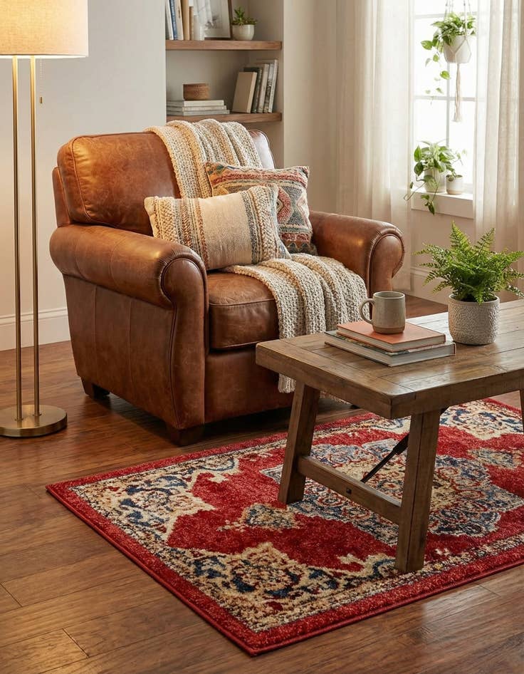 Detail image of  2' 2 x 3' Eden Rug